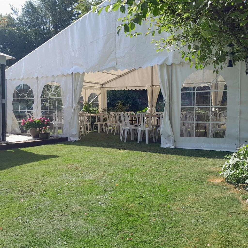 Corporate event marquee